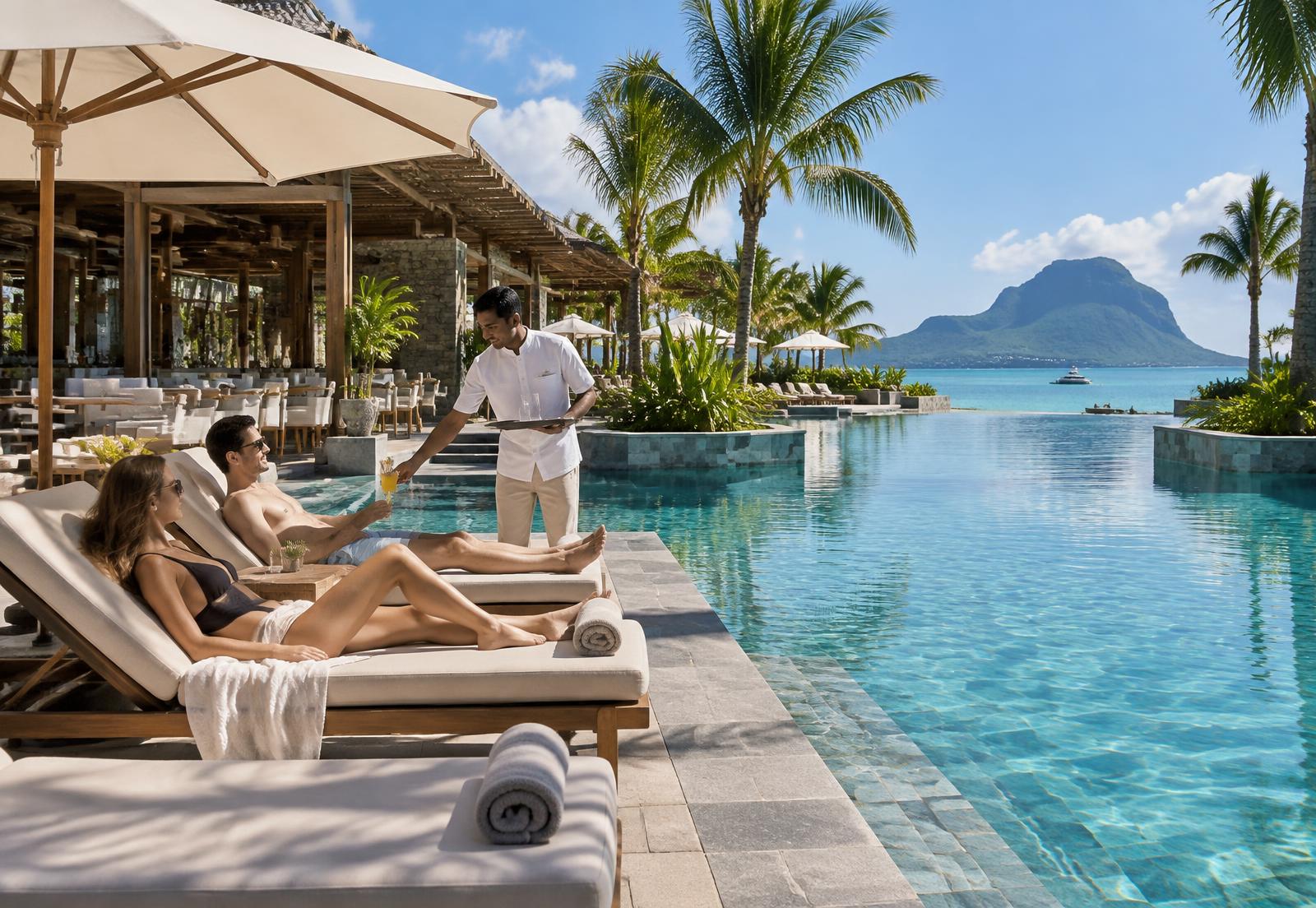 Piscine, plage & terrasse